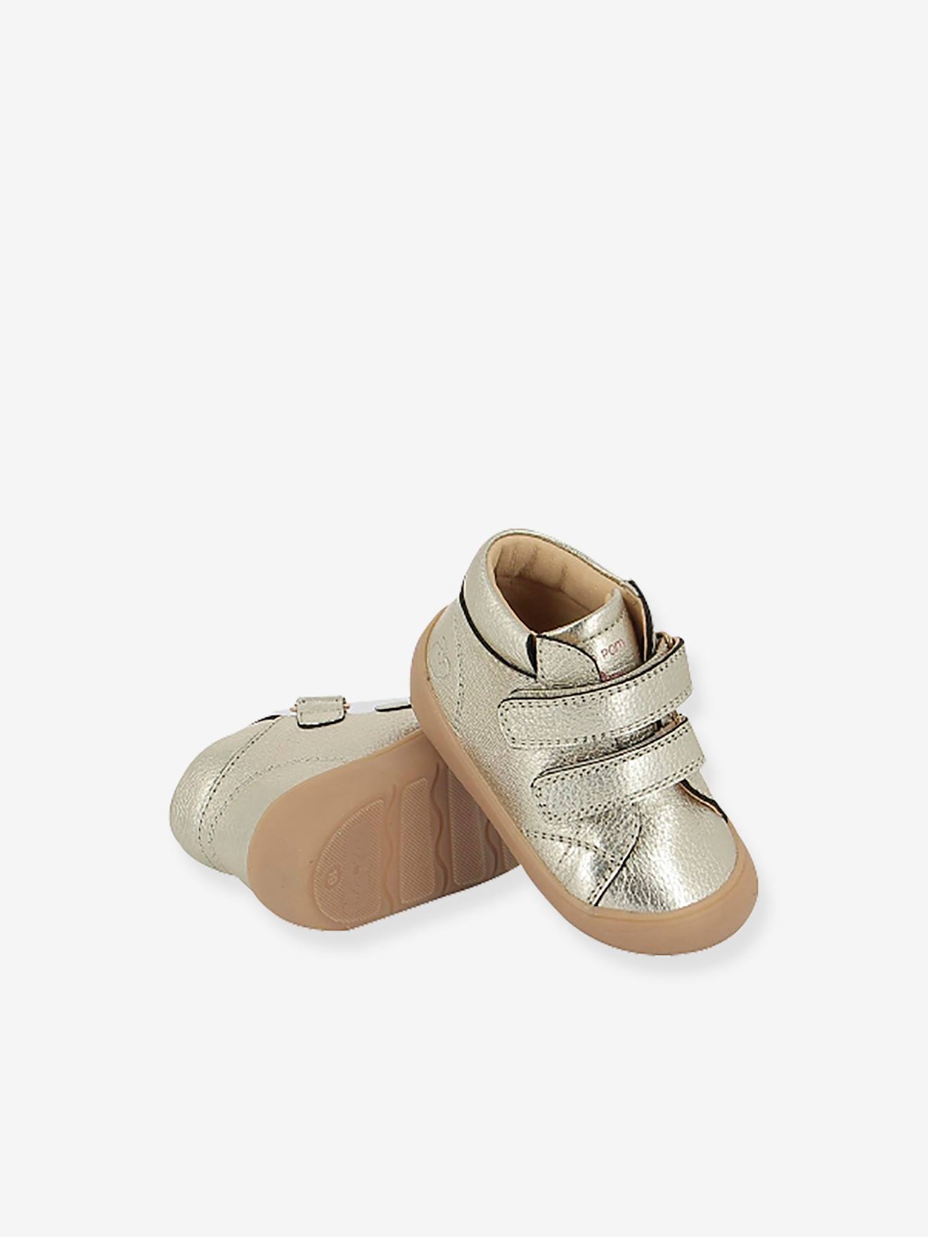 Baskets PLUMEASY LAMINATO T4EGLA0403 SHOO POM® goud afbeelding