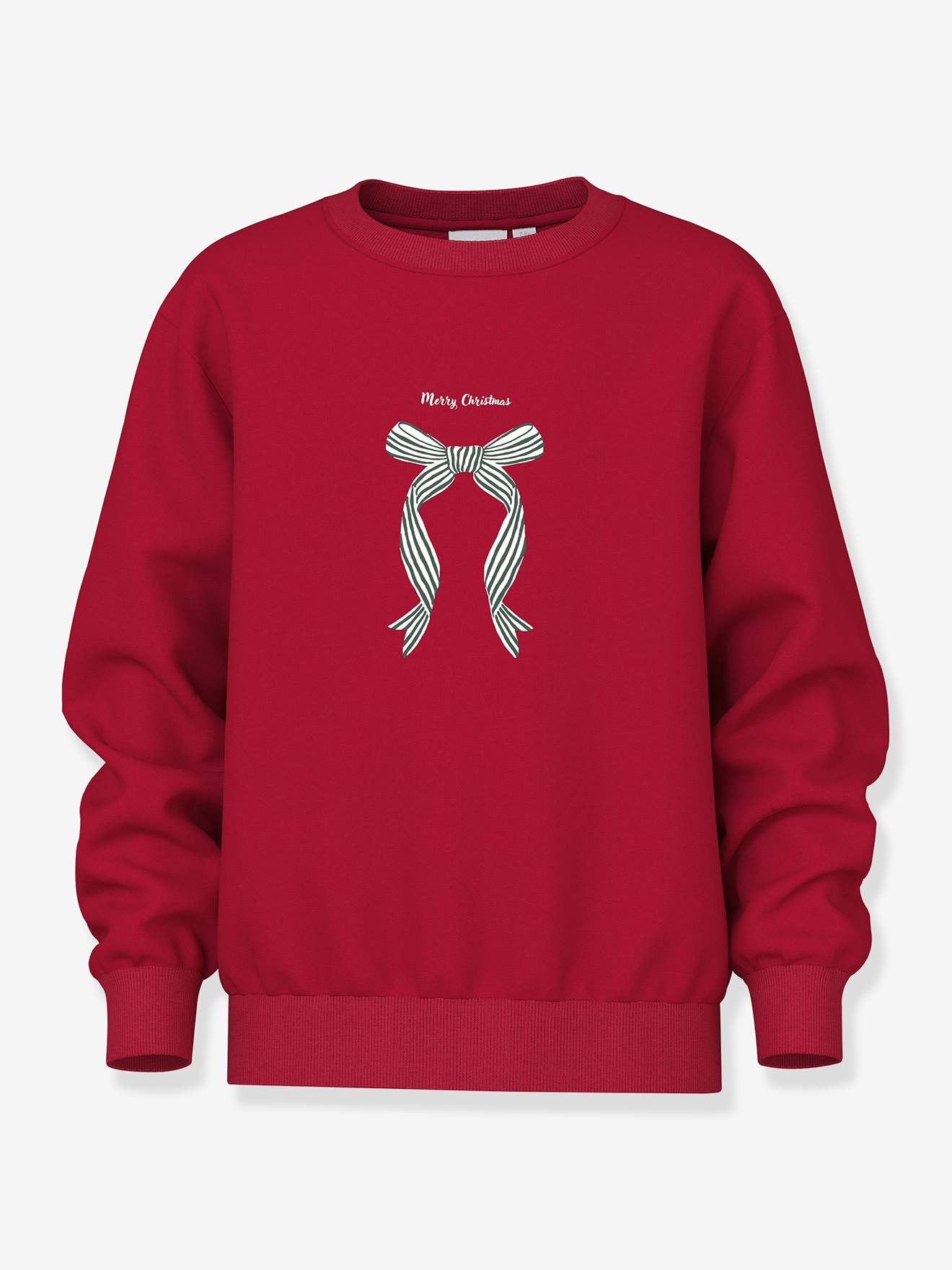 Name It Sweatshirt NKFVISMAS LS NREG SWEAT BRU