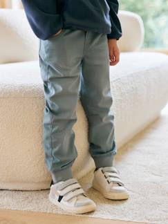 Schoenen-Jongen schoenen 23-38-Sneakers, gympen-Baskets met klittenband van leer voor kinderen