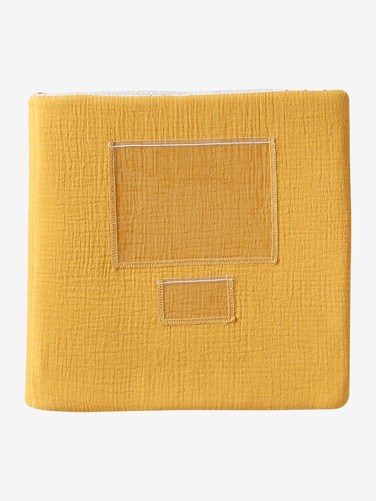 Groot, personaliseerbaar fotoboek geel