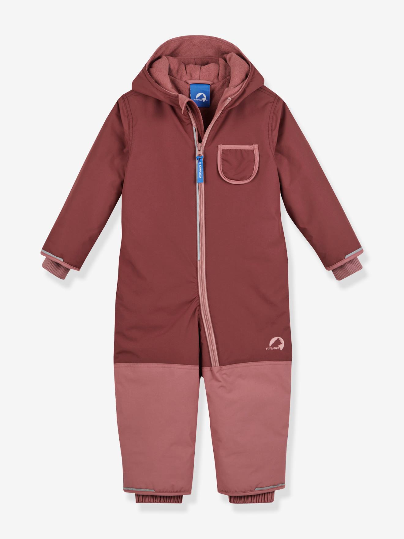 Ski-jumpsuit voor kinderen PIKKU WINTER SPORT FINKID grenadine