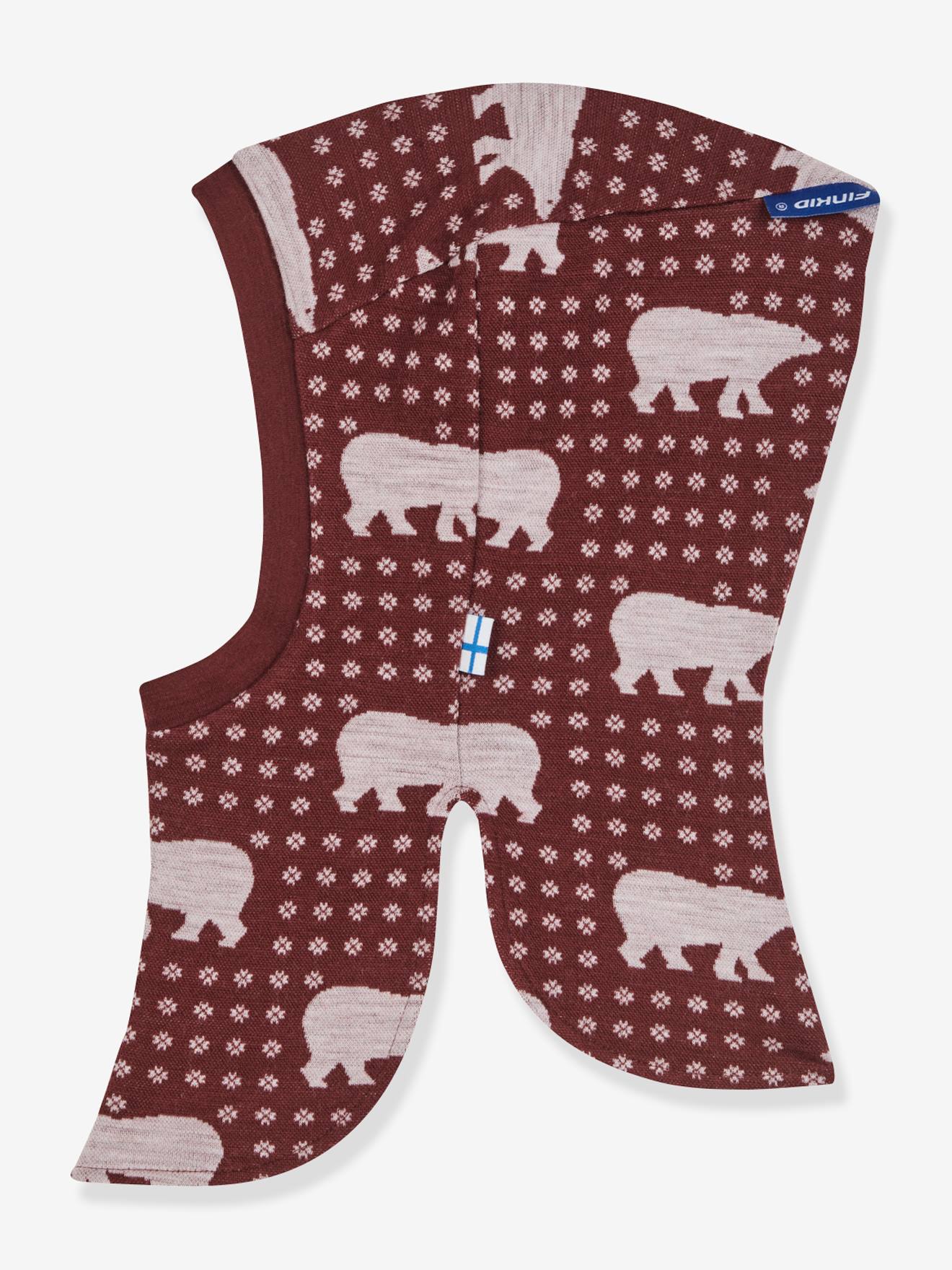 Muts cagoule kind LUOLA NORDIK FINKID van wol grenadine