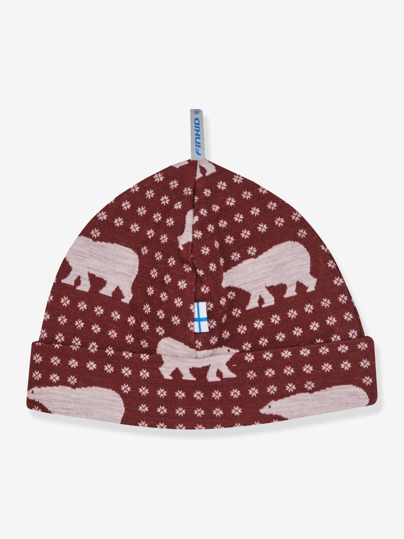 Muts in gebreide kinderstijl HITTI NORDIK FINKID met wol grenadine
