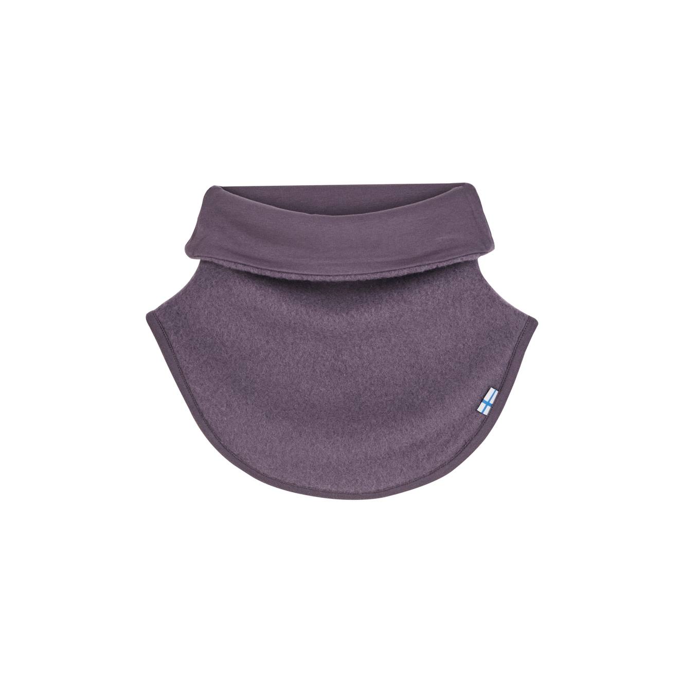 Kinder nekwarmer van fleecewol KAULUS WOOL FINKID pruim