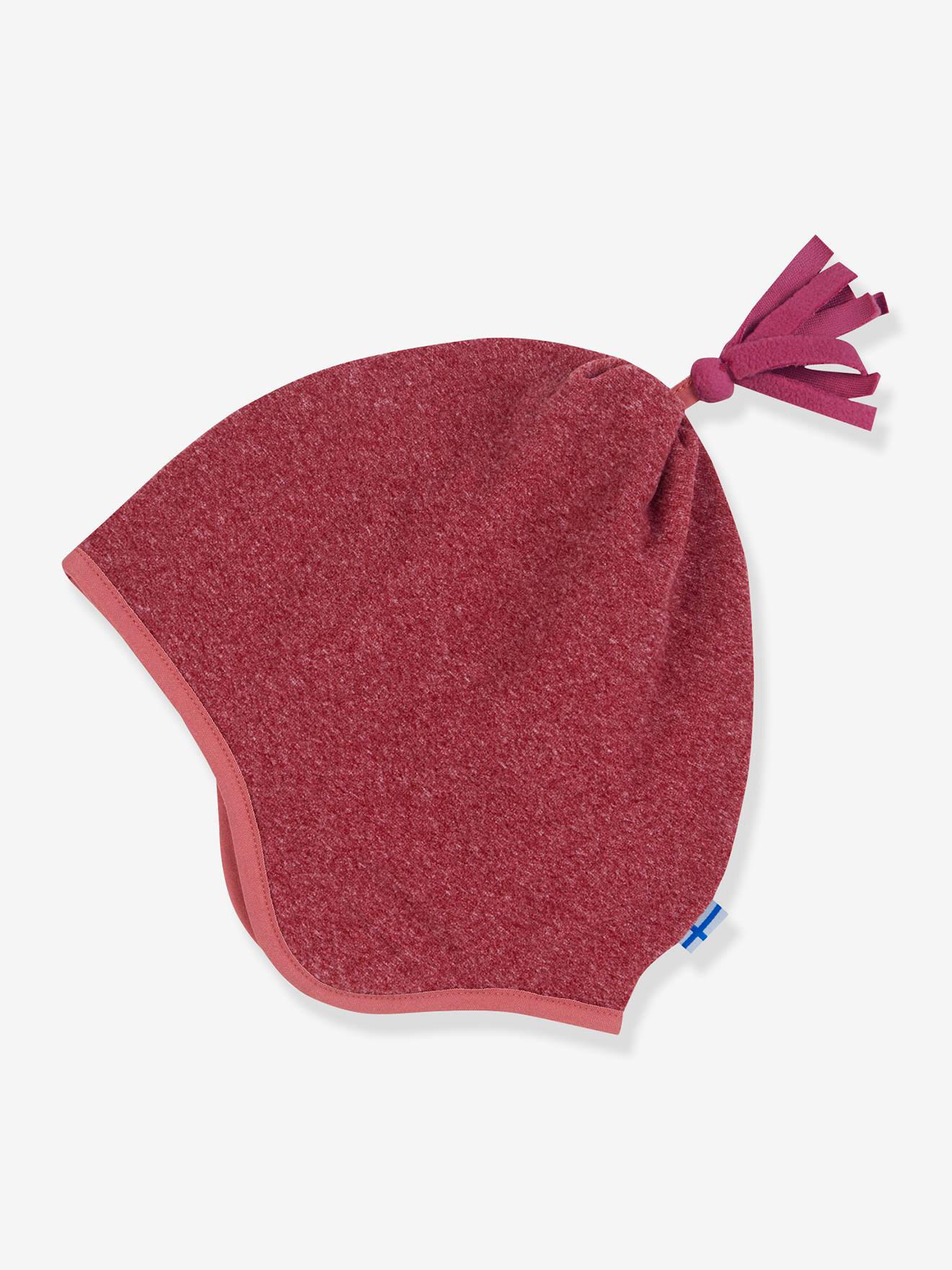 TIPU KNIT muts van FINKID van fleece-tricot voor kinderen grenadine