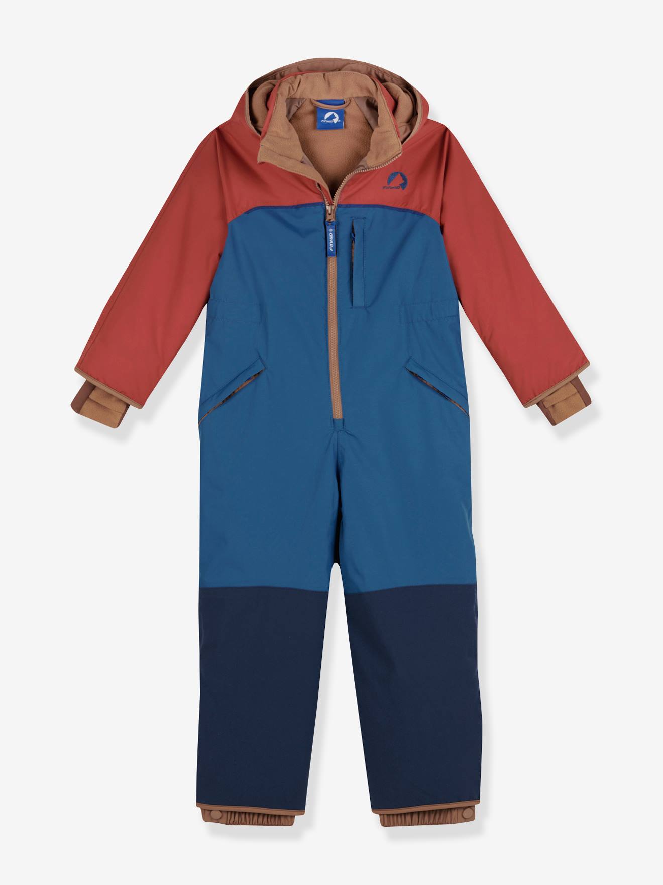 Ski-jumpsuit voor kinderen VILKAS SNOW finkid rood