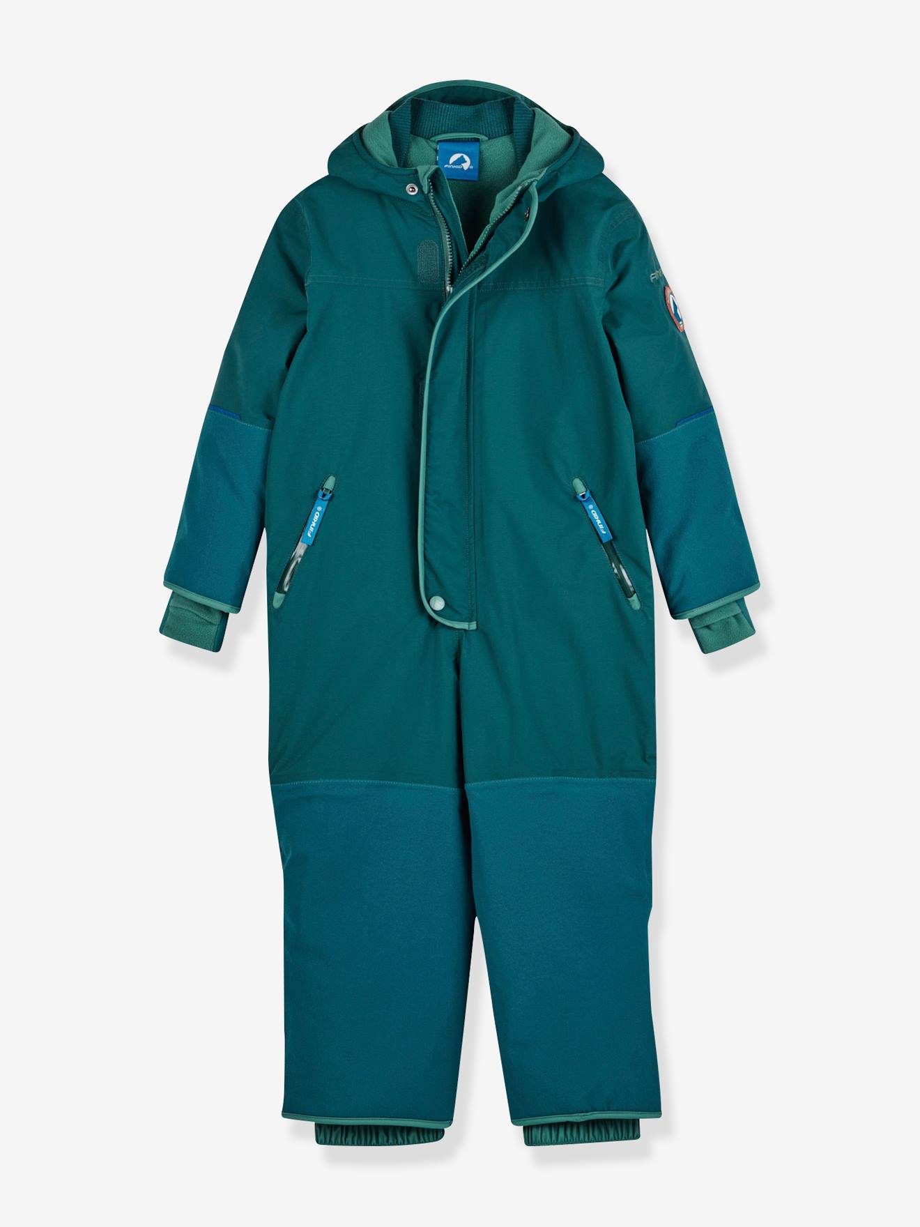 Winters jumpsuit voor kinderen HUSKY HAALARI FINKID petrolblauw