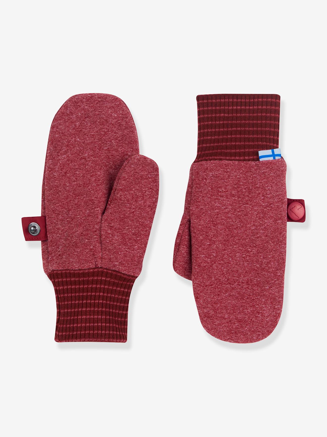 Fleece wanten voor kinderen PUPUJUSSI KNIT finkid grenadine