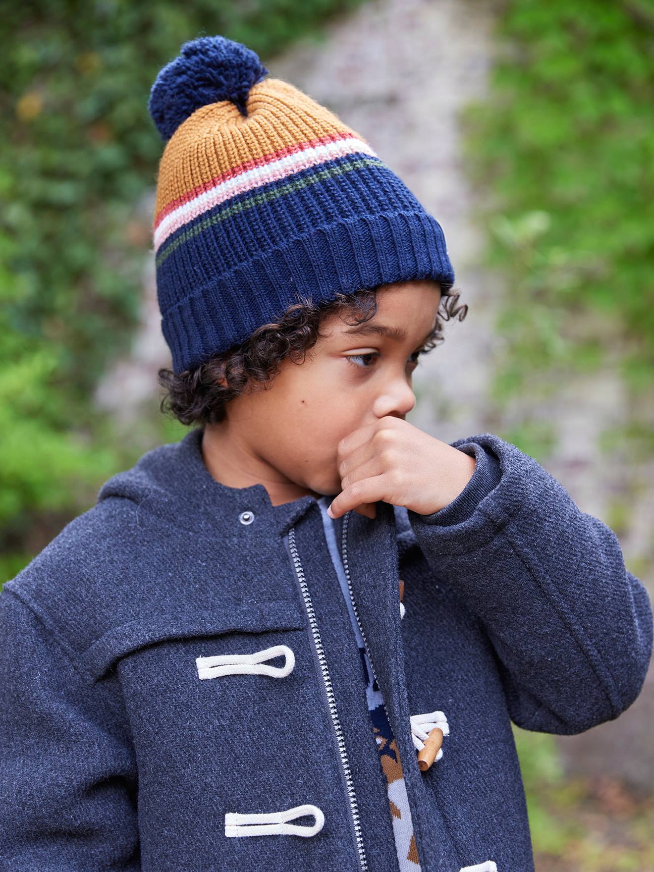 Set muts snood handschoenen/wanten 2/3 jaar middenblauw afbeelding