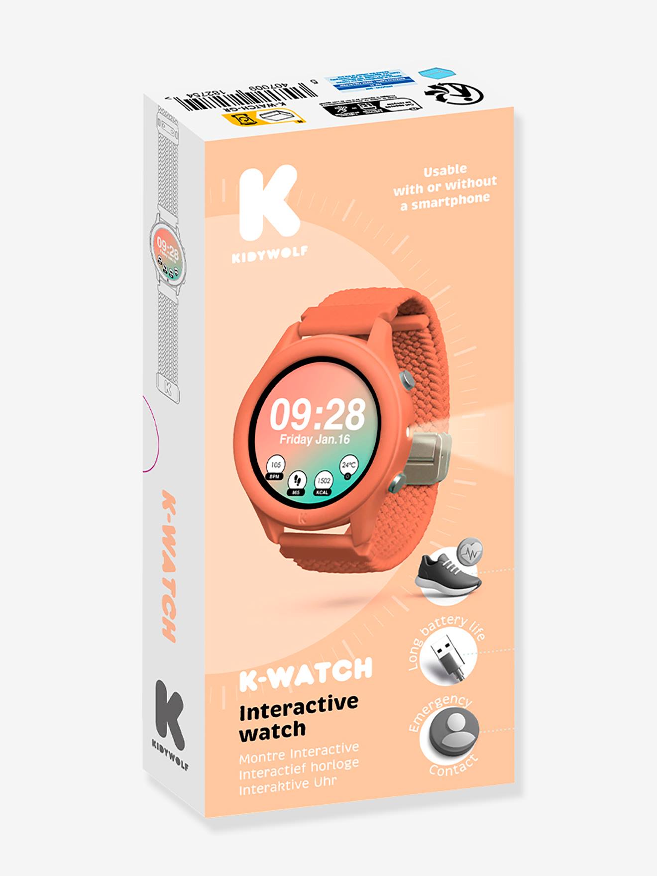 Kidy watch KIDYWOLF rozen afbeelding