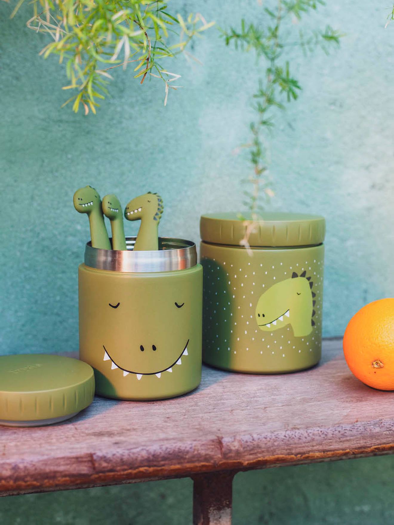 Isotherm lunchbox 500 ml TRIXIE Animal groen afbeelding