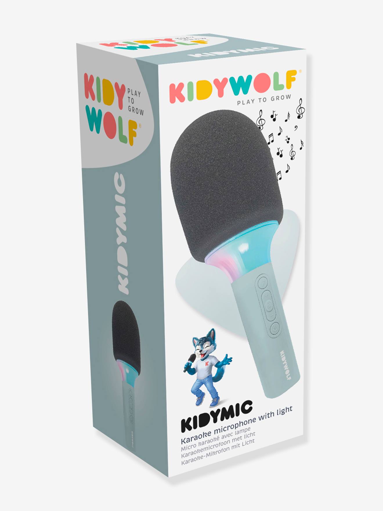 Micro karaoke Kidymic - KIDYWOLF groen afbeelding