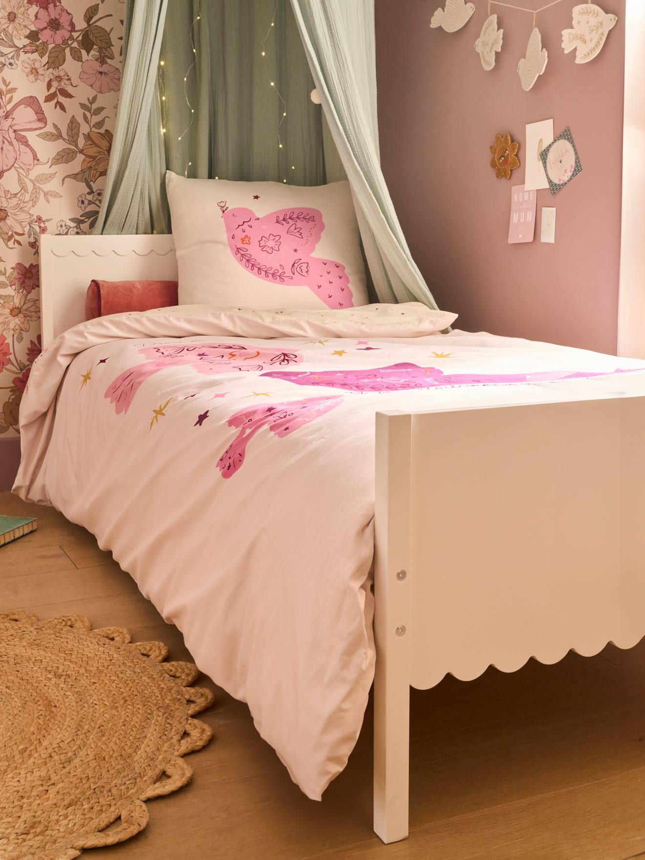 FESTON kinderbed 90x200cm wit afbeelding
