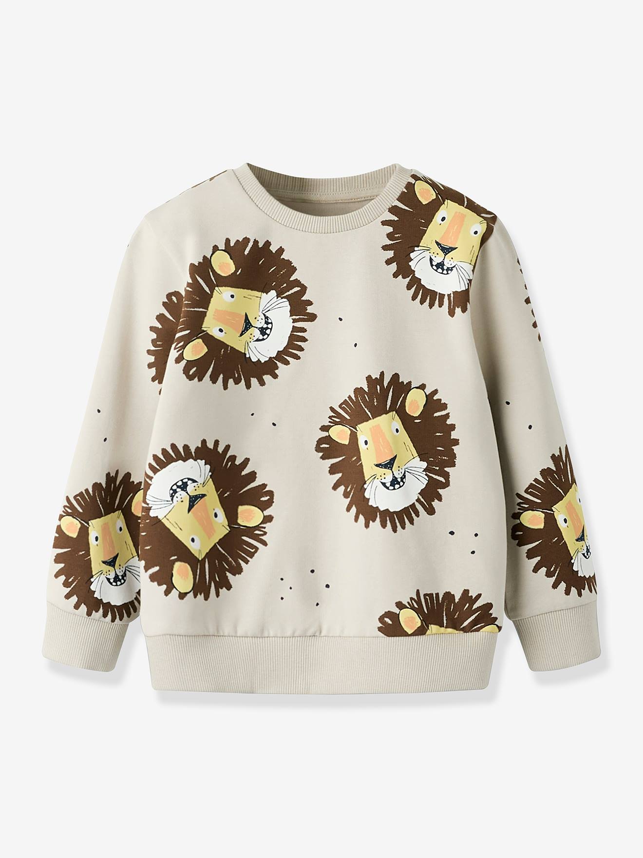 Sweater NMMSAKU jongen NAME IT beige