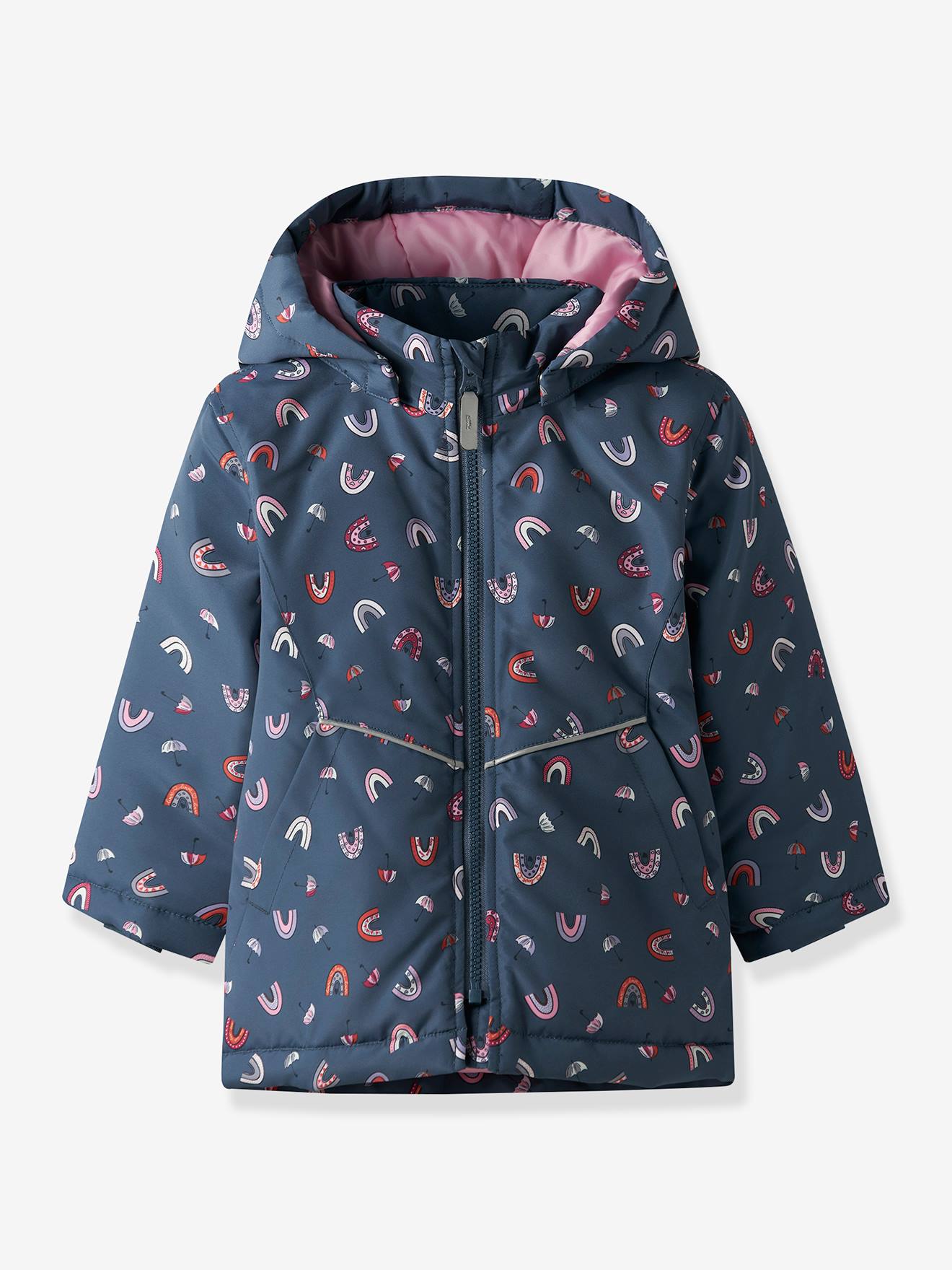 Sweater met capuchon voor meisjes NAME IT indigoblauw