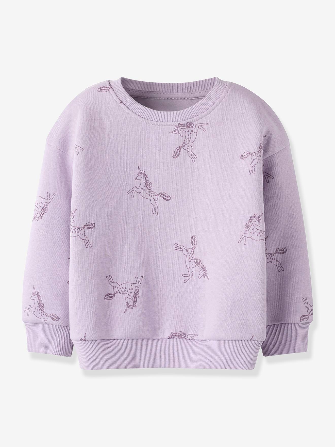 Sweater NMFSOLEA meisje NAME IT lavendel