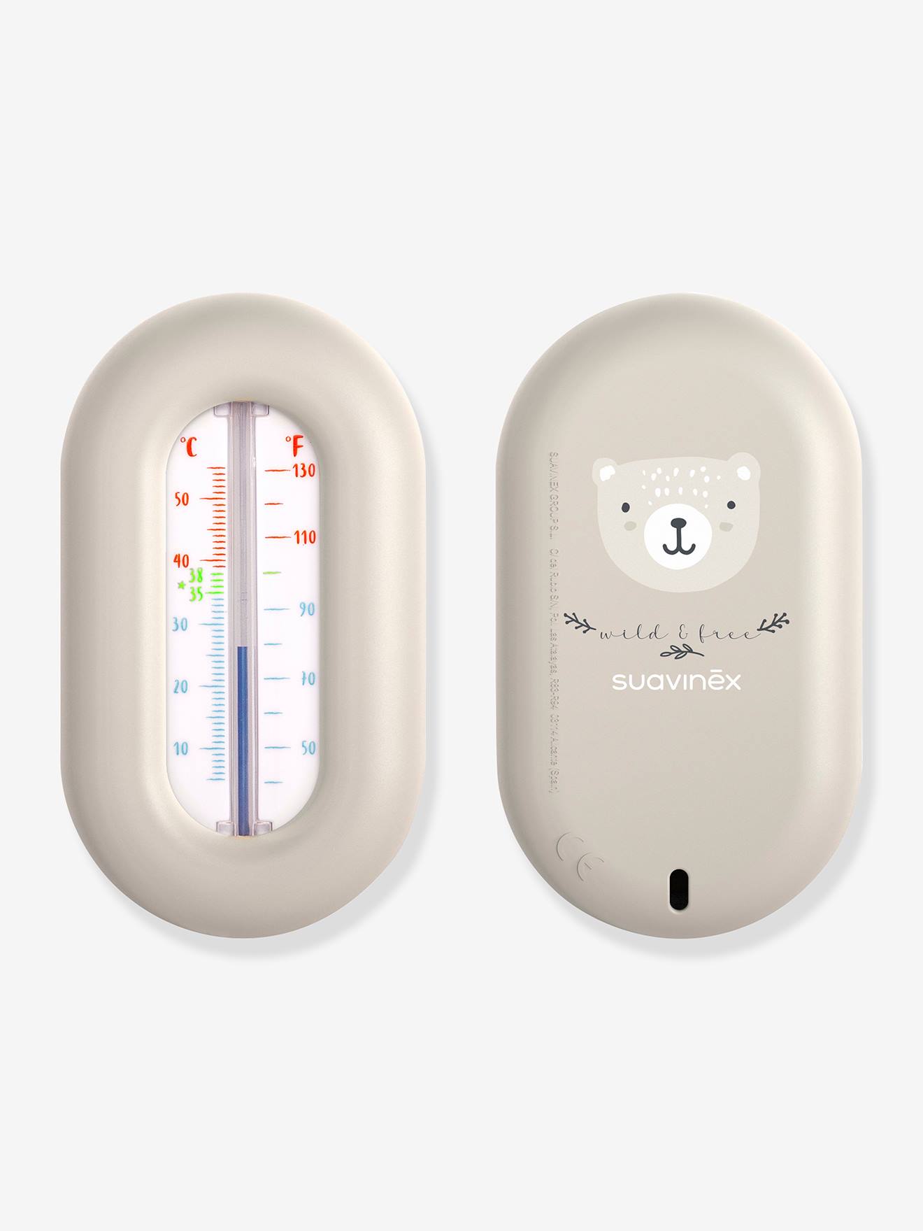Badthermometer beige