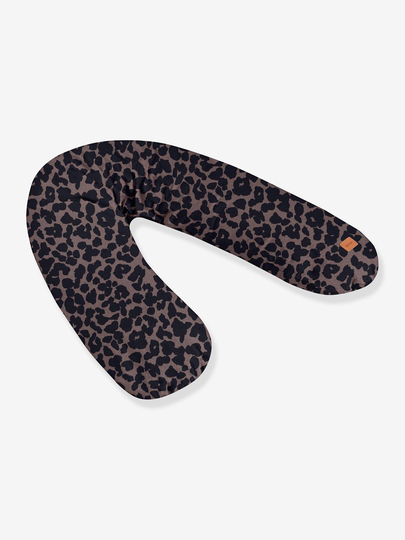 Kraam- en borstvoedingskussen BEABA Big Flopsy bruin, bedrukt