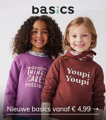 Nieuwe basics vanaf € 4,99