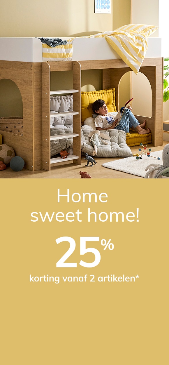 Home Sweet Home: 25% korting vanaf 2 artikelen*