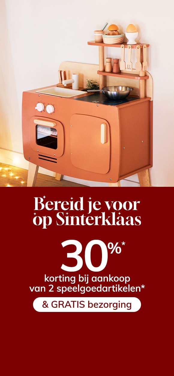 Bereid je voor op Sinterklaas: 30% korting bij aankoop van 3 speelgoedartikelen*