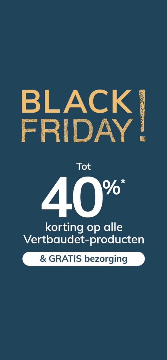 Black Friday! Tot 40% korting op alle Vertbaudet-producten*